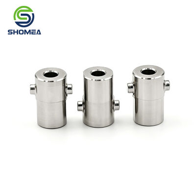 Good price SHOMEA CNC Swiss-type Lathe Machined Stainless Steel Cylindrical Bushing with Symmetrical Lugs online