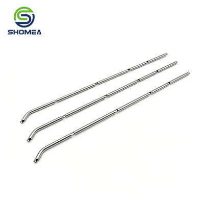 Good price SHOMEA Medical Grade Stainless Steel Plasma Outer Tube with Side Holes & Angled Tip online
