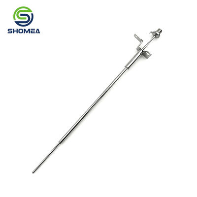 Buen precio Aguja de muestreo de precisión de puerto lateral IVD de acero inoxidable de grado médico SHOMEA con brida de montaje personalizable en línea