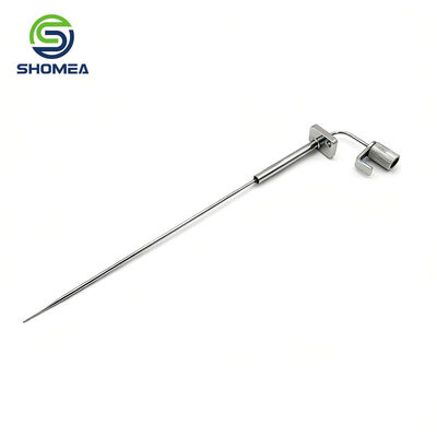 Good price SHOMEA Medical-Grade Stainless Steel Adjustable Puncture Needle for IVD with Fixation Flange & Knob Design online