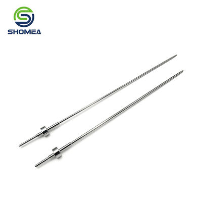 Buen precio SHOMEA Aguja de punción de acero inoxidable de grado médico para IVD con montura de brida en línea