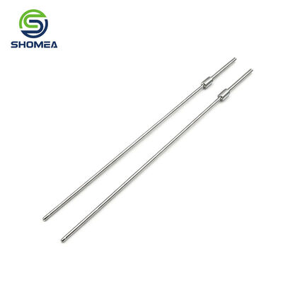 Buen precio SHOMEA Aguja de micro muestreo IVD de acero inoxidable de grado médico 316L con brida fija en línea