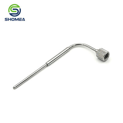 Good price Custom Machined Stainless Steel Analytical Bent Tubing Component with Knurled Cap - Built to Print online