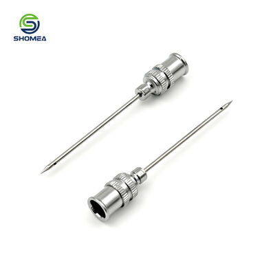 Good price SHOMEA Stainless Steel Flange Side-Port Injection Needle for Food Machinery online