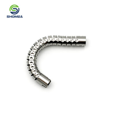 Good price Custom Machined Stainless Steel Laser Cut Flexible Articulating Snake Bone Tube - Built to Print online