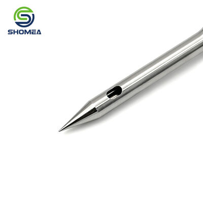 Good price Custom Machined 11G Precision Pencil Point Side Hole Needle Component with Luer Hub - Built to Print online