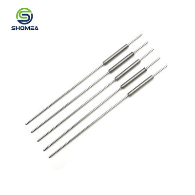 Good price Custom Machined Stainless Steel Round Closed Tip Tube with Threaded Handle - Built to Print online