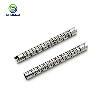 Good price Custom Machined Riveted Stainless Steel Snake Bone Tube - Built to Print online