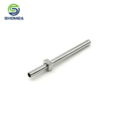 Good price Custom Machined Small Straight Stainless Steel Tube with Square Fitting - Built to Print online