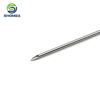 Good price Customized Long Straight Stainless Steel Back Cut Tip Puncture Needle online
